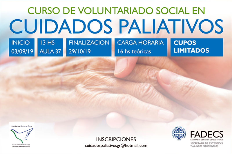 CURSO DE CAPACITACIÓN CUIDADOS PALIATIVOS